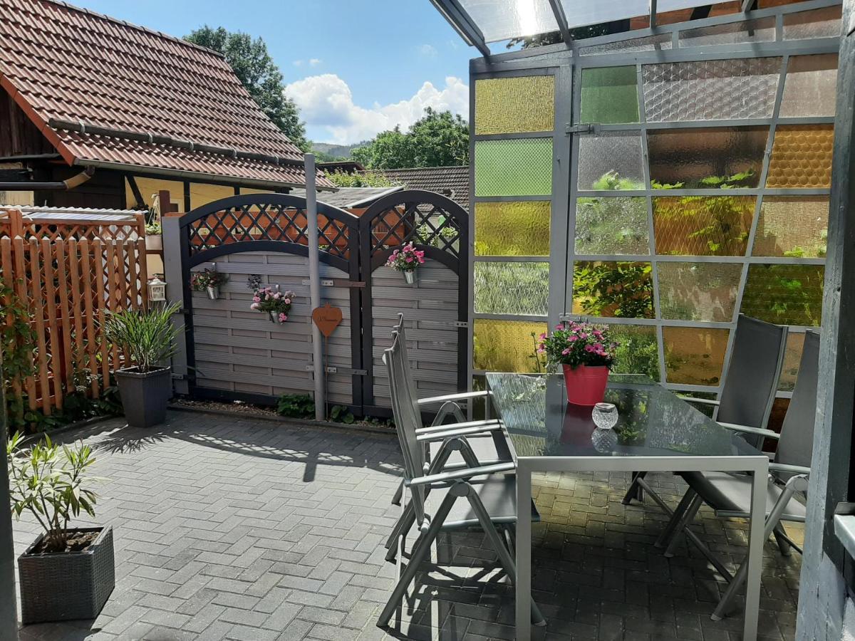 Ferienwohnung Alte Glaserei Ilsenburg Buitenkant foto